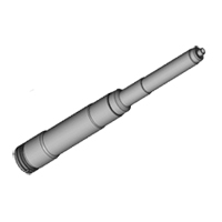 AFL DFS1-00-0044MR Medium extended tip for SC2 bulkhead adapter ~100 mm
