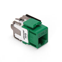 Leviton 6110G-RV6 eXtreme 10G Channel-Rated Connector (Green)