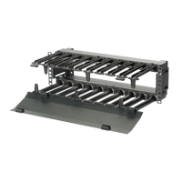 "Panduit PEHF3 PatchRunner High Capacity Horizontal Cable Managers, 3 rack spaces"