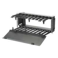 "Panduit PEHF4 PatchRunner High Capacity Horizontal Cable Managers, 4 rack spaces"