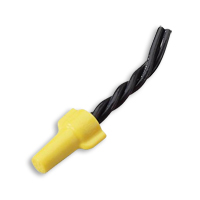 Ideal 30-651 Wing-Nut Wire Connectors Yellow