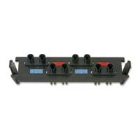 Siemon RIC-F-SA8-01 4 duplex ST adapters (8 fibers)