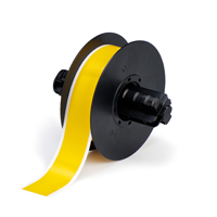 "Brady B30C-1125-595-YL PermaSleeve« HX Polyolefin Wire Marking Sleeves, Yellow, 1.125, 100 ft., 1.375, 1 roll (cont.) Labels"