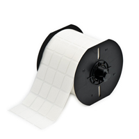 "Brady B33-91-498 Repositionable Vinyl Cloth Wire & Cable Label, White, 0.750, 0.937, 0.850, 1.062, 3.500, 4, 2500 Labels"