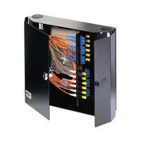 "Hubbell FCW4SP FCW Wall Mount Cabinet, 4 FSP Adapter panels, 12öH x 14öW x 3.25öD"