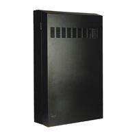 "Hubbell RE2B RE-BOX« û Commercial Equipment Cabinet, 14ö Max Switch, 32öD x 24.2öH x 7öW, Black"