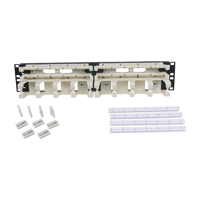 "Hubbell 110RM14 Rack mount kit, 100-pair with 4-pair connecting blocks 2U"