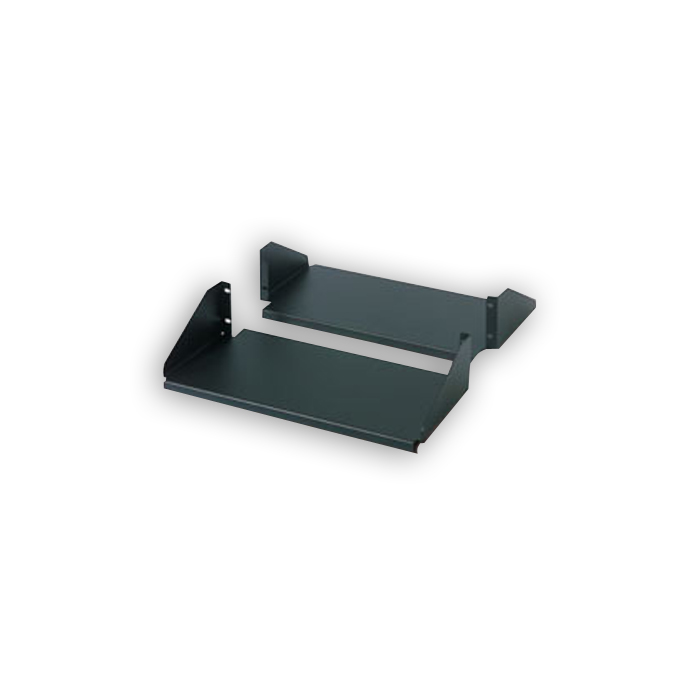 APC AR8422 Double Sided Fixed Shelf for 2-Post Rack 250 lbs Black