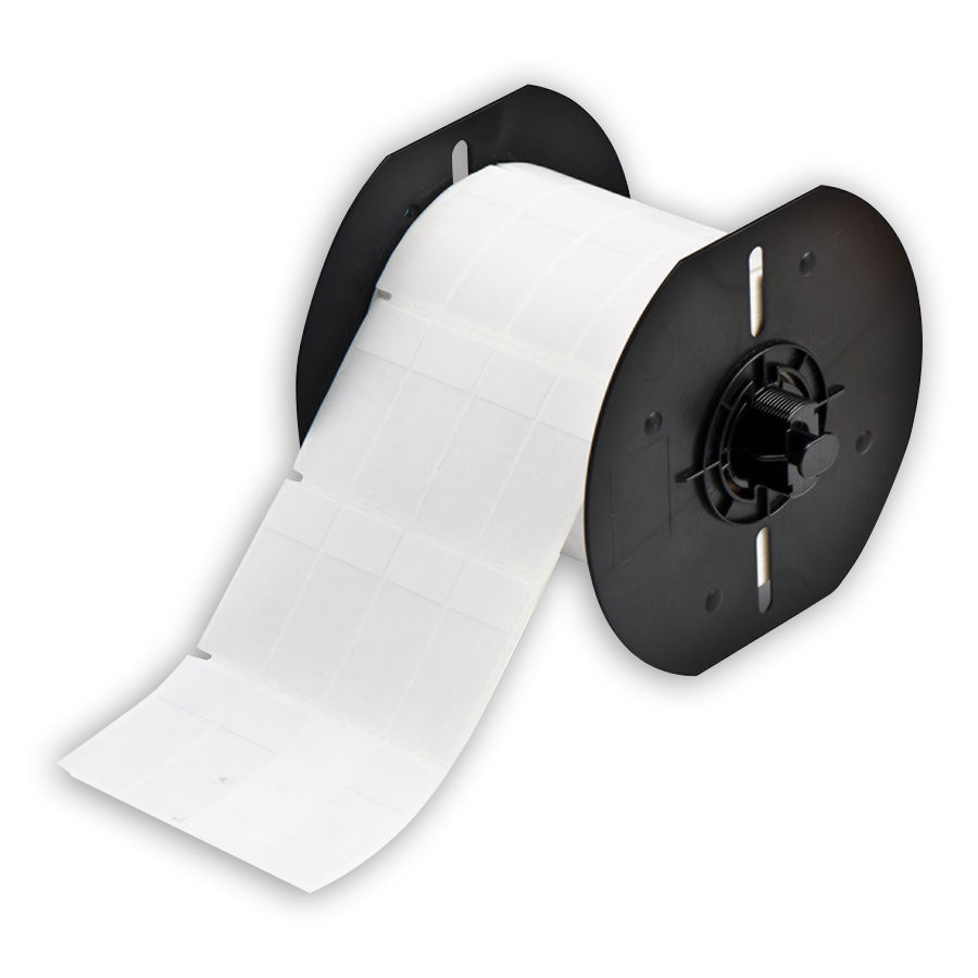 "Brady B33-73-427 Self-Laminating Vinyl Wire & Cable Labels, White, 0.750, 1.750, 0.800, 1.875, 3.350, 0.500, 4, 5000 Labels"