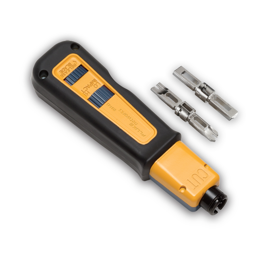 Fluke Networks 10061120 D914S Punch down tool with both 110&66 Blades
