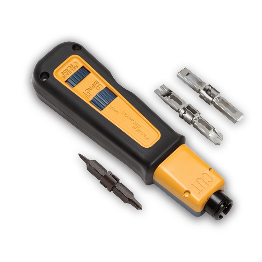 Fluke Networks 10061501 D914S Tool with 66 And 110 and Free Blade