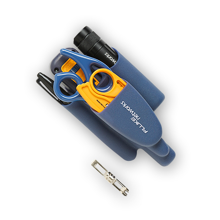 Fluke Networks 11293000 IS60 Pro tool kit with mini mag light