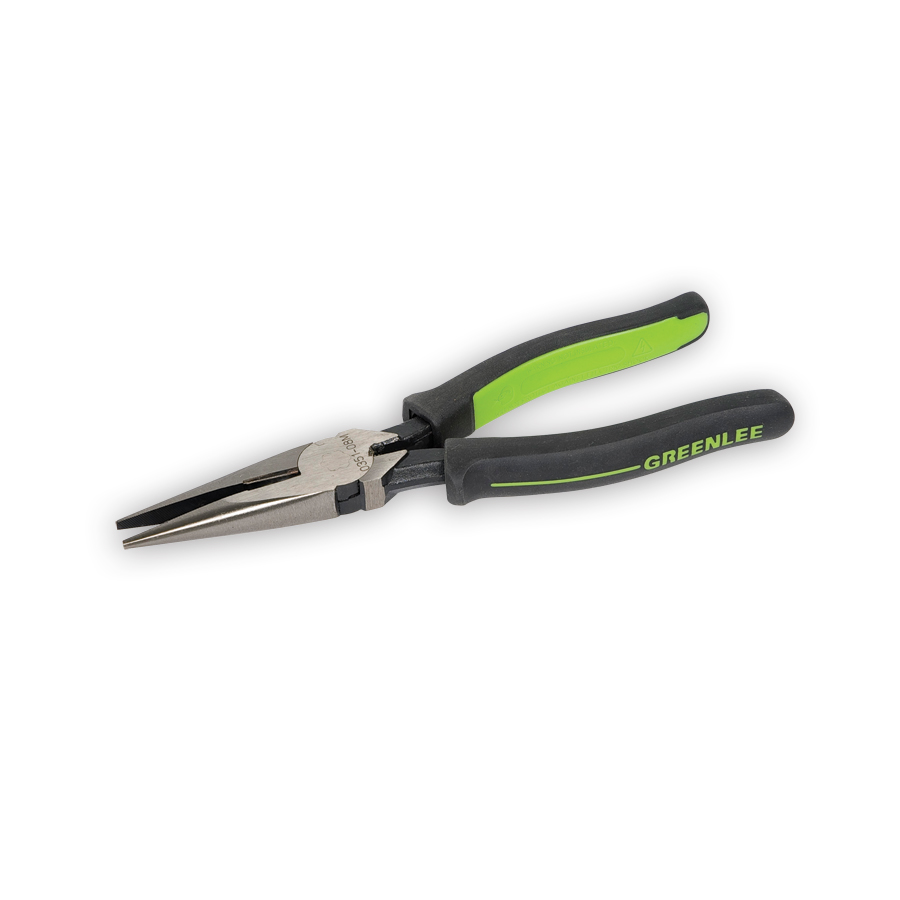 "Greenlee 0351-06M Long Nose Pliers/Side Cutting 6"""