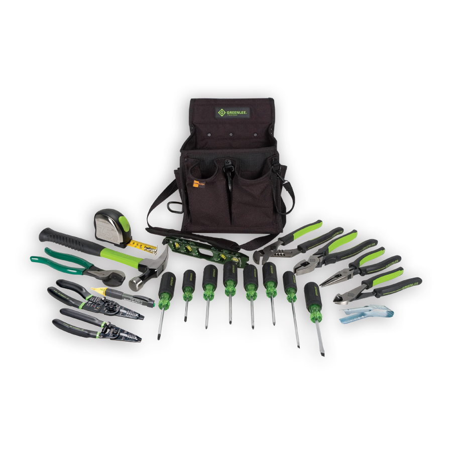 Greenlee 0159-23 Journeyman's Tool Kit - Metric