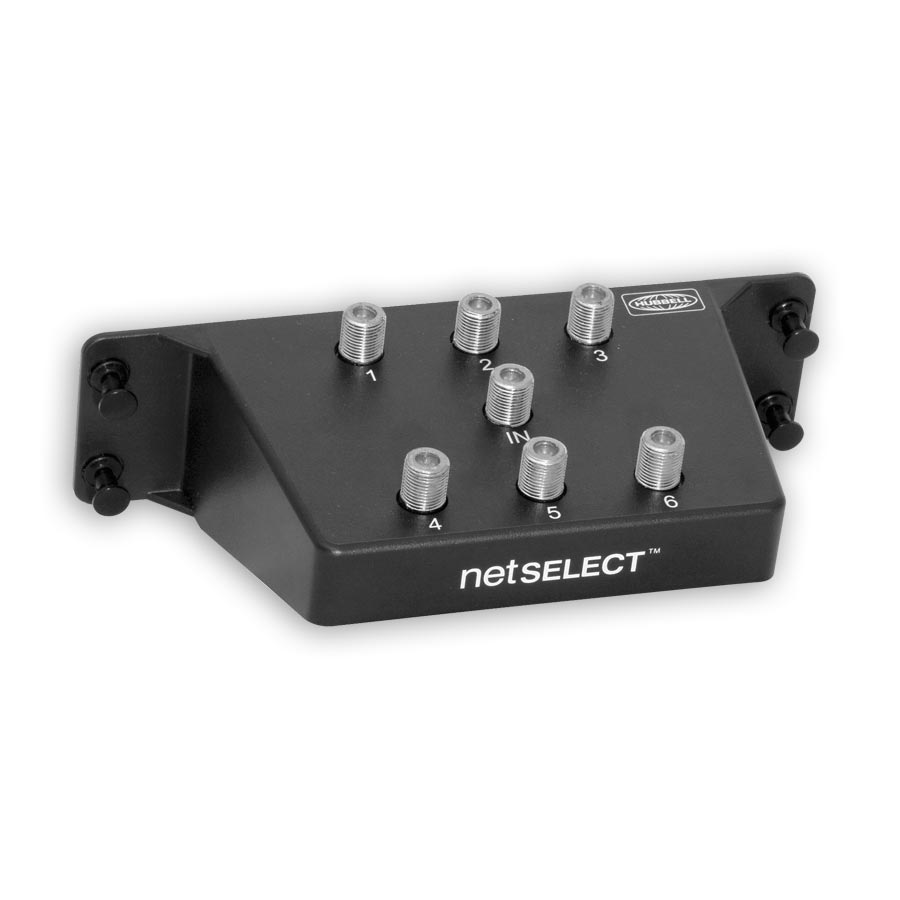 "Hubbell NSOVM8 8-Way Coaxial Splitter Modules, One Incoming Line, Eight Outgoing, 1 Ghz, Basic Unit"