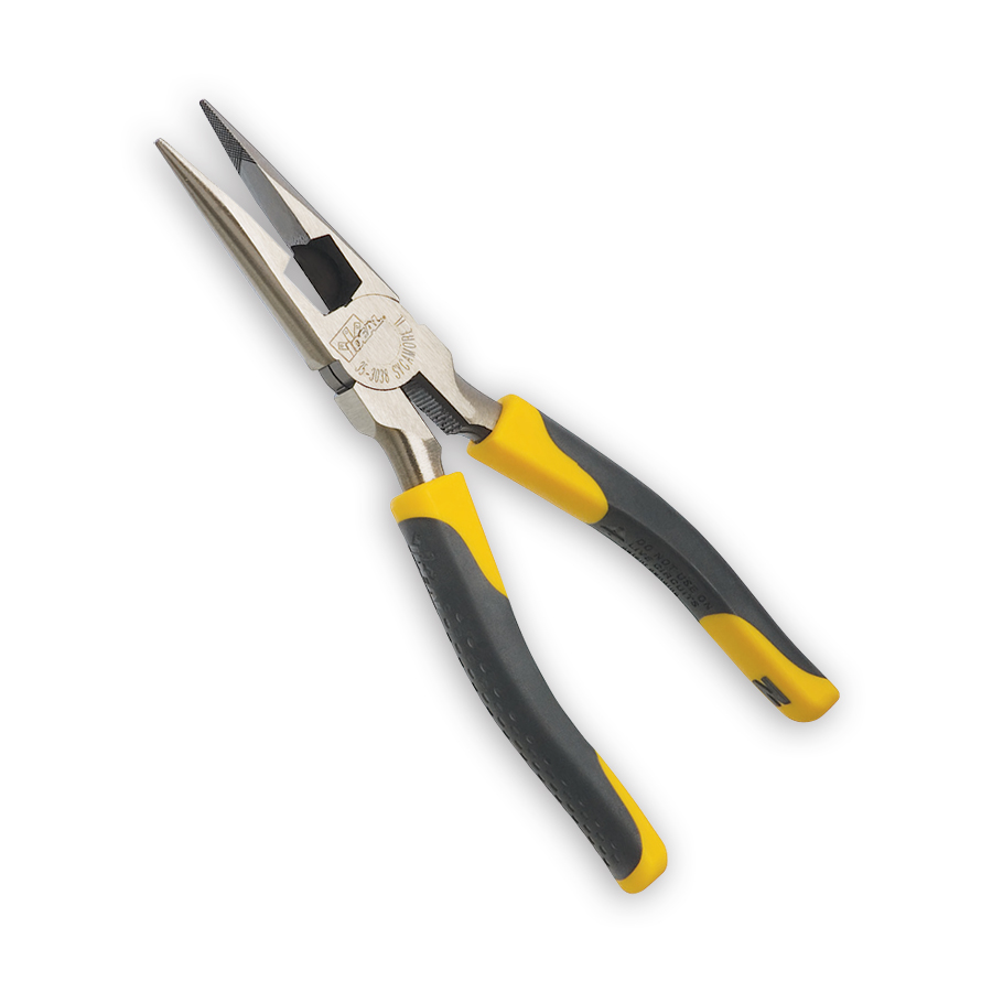 Ideal 35-3038 Smart-Grip 8.5 in. Long Nose Plier with Cutter