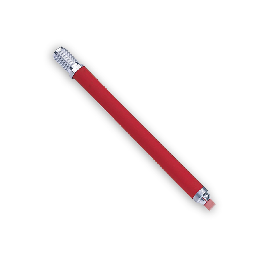 Ideal 45-357 Ruby Blade Fiber Optic Scribe Red Handle