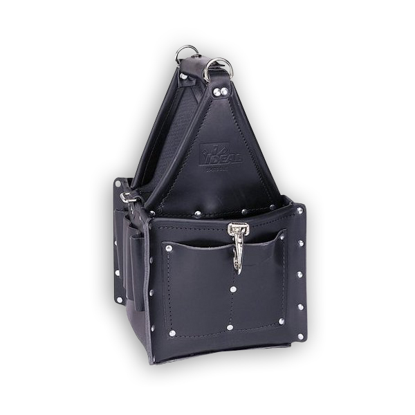 "Ideal 35-975BLK Tuff-Tote Ultimate Tool Carrier, Black Leather"
