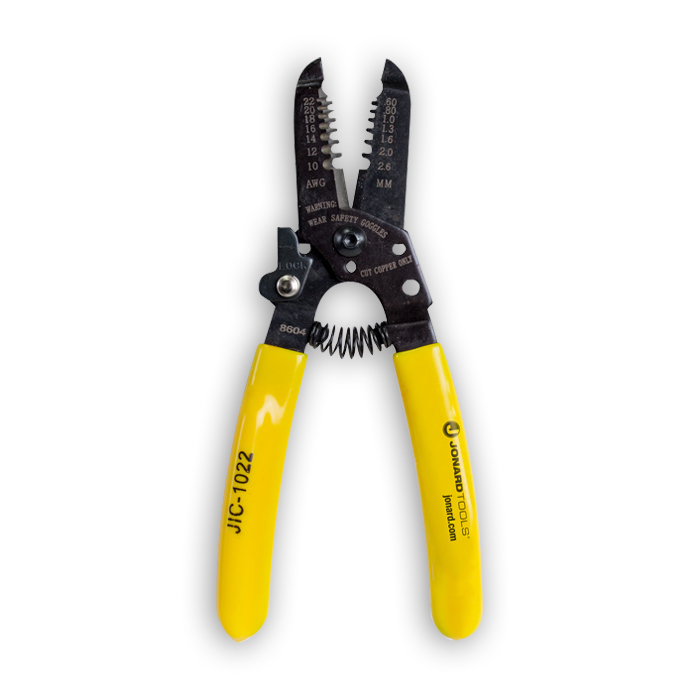 Jonard JIC-4473 Adjustable Wire Stripper & Cutter - Ergonomic Grip For 22-26 AWG Wires