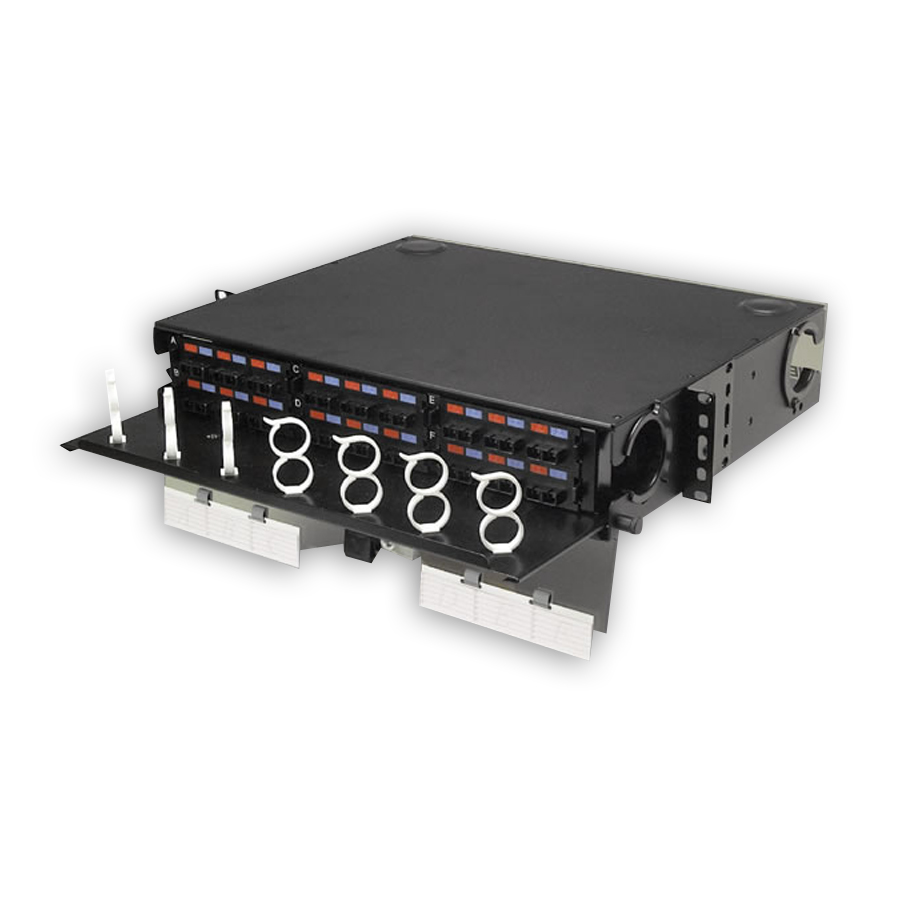 "Siemon RIC3-36-01 36-144-port rack mount interconnect center, 2 RMS"